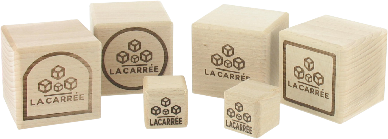 les cubes de pétanque carrée